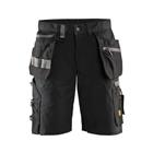 Short met stretch en spijkerzak Zwart - Blåkläder