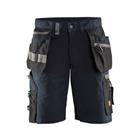 Short met stretch en spijkerzak Marineblauw/Zwart - Blåkläder