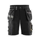 Short met stretch en spijkerzak Zwart - Blåkläder