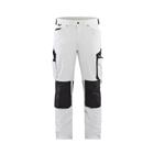 Schildersbroek met 4-weg stretch White/Dark grey - Blåkläder