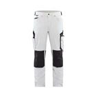Schildersbroek met 4-weg stretch White/Dark grey - Blåkläder