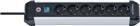 Brennenstuhl Premium-Alu-Line Contactdooscombinatie | 1391030600