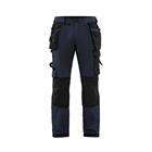 Werkbroek - 4-weg stretch - donkerblauw en zwart - Blåkläder