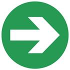 Performance in lighting DROP Pictogram noodverlichting | 008342