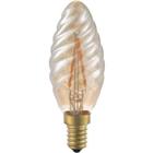 Ledlamp E14 Twisted Candle C35 E14 1.5 tot 4 W dimbaar - SPL