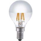 Bolle ledlamp met spiegelkop G45 E14 en E27 4 W dimbaar - SPL