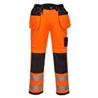 Stretchbroek met holsterzak Hi-Vis PW3 - Portwest