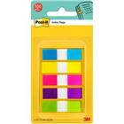 Post-it 6835-5CB Indexen Kleurenassortiment Blanco Speciaal 1,19 x 4,32 cm 70 g/m� 5 Stuks � 20 Strips