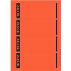 Leitz PC Printbare Zelfklevende Rugetiketten 1685 Voor Leitz 1080 Ordners Rood 62 x 192 mm 100 Stuks