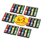 Post-it Mini Index Kleurenassortiment Blanco Niet geperforeerd Speciaal 1,19 x 4,32 cm 72 g/m� 6 Stuks