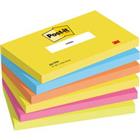 Post-it Notes 127 x 76 mm Energie Kleuren 6 Blokken van 100 Vellen