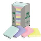 Post-it zelfklevende notes 51 x 38 mm kleurenassortiment 24 stuks à 100 vellen