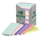 Post-it Zelfklevende notes 81 x 172 mm Kleurenassortiment Pak 16 Stuks � 100 Vellen
