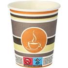 PAPSTAR Papieren bekers To go Karton Bruin 200 ml 50 Stuks