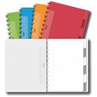 Adoc Colourlines Schrift A4 Gelinieerd Spiraal gebonden PP (Polypropeen) Kleurenassortiment 144 Pagina's