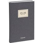 Brepols Agenda 2026 1 Dag per pagina Nederlands, Frans, Duits, Engels Zwart 2.210.0674.15.6.0