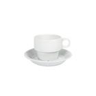 Koffiekop Porselein 180 ml Wit 24 stuks