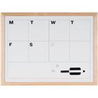 Bi-Office Weekplanner Magnetisch Wandmontage 60 (B) x 45 (H) cm Wit