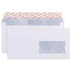 Elco Premium Enveloppen Met Venster C6/5 229 (B) x 114 (H) mm Kleefstrip Wit 100 g/m� 500 Stuks