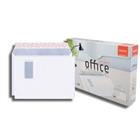 Elco enveloppen C4 120 g/m� wit met venster kleefstrip 50 stuks
