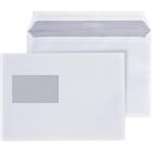 Viking enveloppen met venster C5 229 (B) x 162 (H) mm kleefstrip wit 80 g/m� 500 stuks
