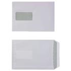 Viking enveloppen met venster C5 162 (B) x 229 (H) mm zelfklevend wit 90 g/m� 500 stuks