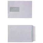 Viking Enveloppen Met Venster C5 162 (B) x 229 (H) mm Kleefstrip Wit 90 g/m� 500 Stuks
