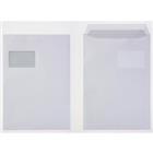 Viking enveloppen met venster C4 229 (B) x 324 (H) mm kleefstrip wit 120 g/m� 250 stuks