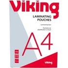 Viking Lamineerhoes A4 Glanzend 125 micron (2 x 125) Transparant 100 Stuks