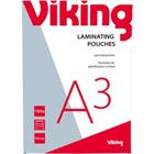 Viking Lamineerhoes A3 Glanzend 125 micron (2 x 125) Transparant 100 Stuks