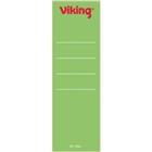 Viking Ordnerrugetiketten kort Groen 10 Stuks 6 x 19,1 cm