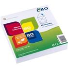 �KI Enveloppen Effen Gegomd Wit 50 stuks