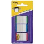 Post-it Index Rechthoekig 2,54 x 3,81 cm Kleurenassortiment Strong 3 Stuks à 22 Strips