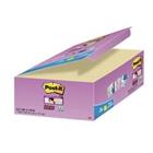 Post-it Super Sticky Notes 47,6 x 47,6 mm Kanariegeel 90 Vellen Voordeelpak 21 blokken + 3 GRATIS