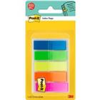 Post-it 683HF5 Indexen Kleurenassortiment Blanco Speciaal 1,19 x 4,32 cm 63 g/m� Pak 5 Stuks � 20 Strips