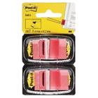 Post-it Indexen 25,4 x 43,2 mm Rood 50 x 2 Stuks