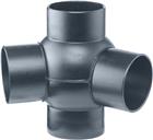 Akatherm HDPE drainage Fitting met 4 aansluitingen | 241127
