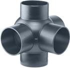 Akatherm HDPE drainage Fitting met 5 aansluitingen | 341101
