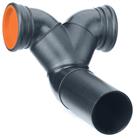 Akatherm HDPE drainage Fitting met 3 aansluitingen | 501135