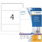 HERMA Ordnerrugetiketten 5095 Wit 25 Vellen � 4 Etiketten 6,1 x 19,2 cm