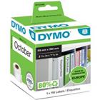 DYMO LW Ordnerrugetiketten Authentiek 99019 18433 Zelfklevend Zwart op Wit 59 x 190 mm 110 Etiketten