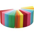 Folia kubusblok 90 x 90 mm regenboogkleuren 700 vellen