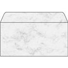 Sigel Enveloppen Zonder Venster DL 220 (B) x 110 (H) mm Gegomd Gemarmerd grijs 90 g/m� 50 Stuks