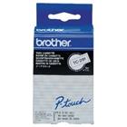 Brother TC-291 Authentiek Labeltape Zelfklevend Zwart op wit 9 mm x 7.7m