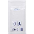 RAJA Luchtkussenenveloppen Wit Zonder Venster 120 (B) x 210 (H) mm Kleefstrip 75 g/m� Gerecycled 95% 200 Stuks