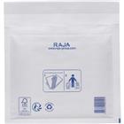 RAJA Luchtkussenenveloppen Wit Zonder Venster 160 (B) x 180 (H) mm Kleefstrip 75 g/m� Gerecycled 95% 100 Stuks