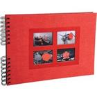 Exacompta Passion Fotoalbum Spiraal Harde kaft Papier 22 x 32 x 3 cm Rood