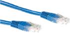 ACT Cat6 blauw Patchkabel twisted pair | IB8600