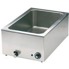 Elektrische bain-marie met afvoer GN 1/1 - Matfer