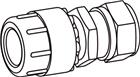 Simplast Fitting met 2 aansluitingen | 8030651142